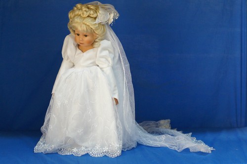 Cinderella wedding gown - gown, 18"