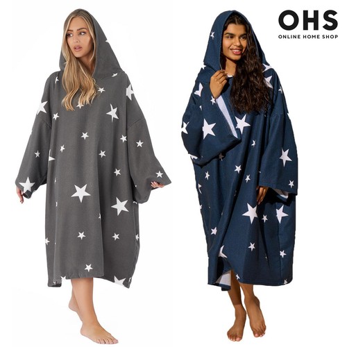 Ohs star poncho towel - star,
