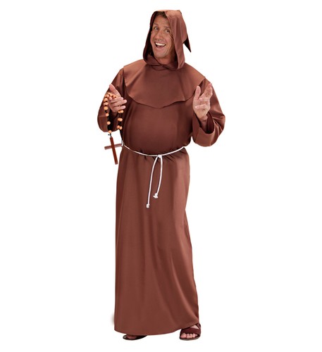 Widmann monk hooded robe - widmann,